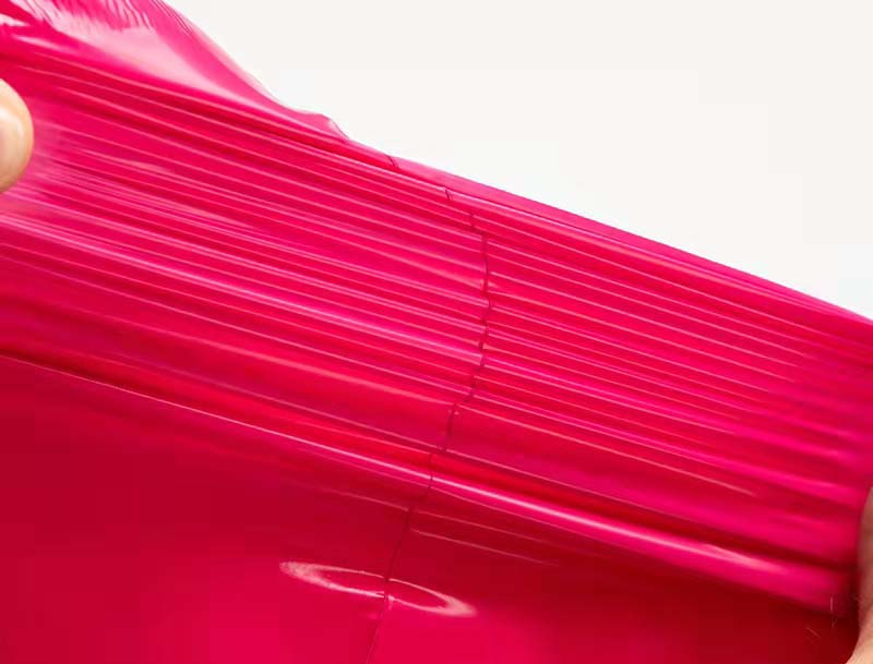 乐至玫红色快递袋-05